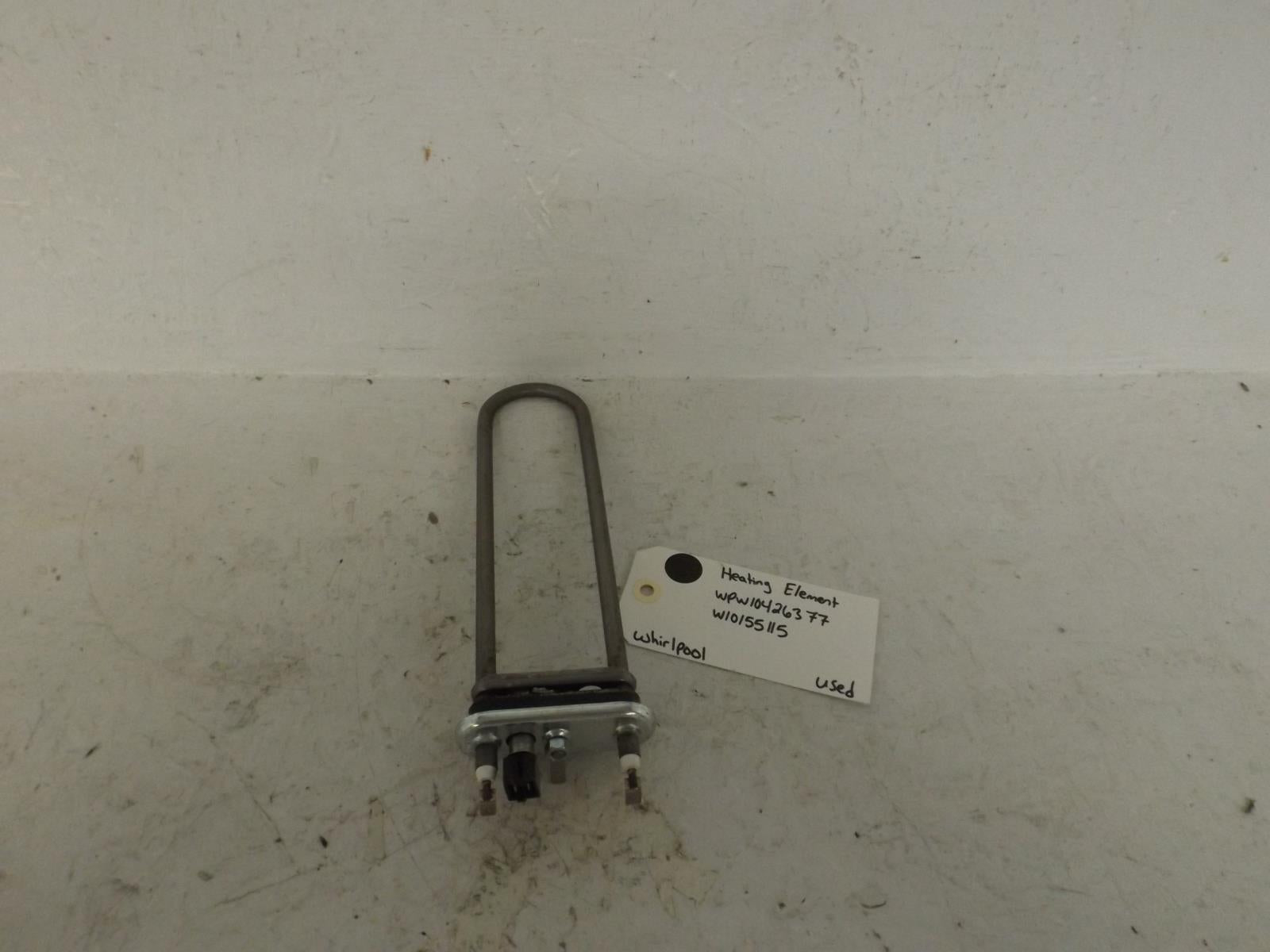 Whirlpool Washer WPW10426377 W10155115 Heating Element Used Whirlpool Washer WPW10426377 W10155115 Heating Element Used
